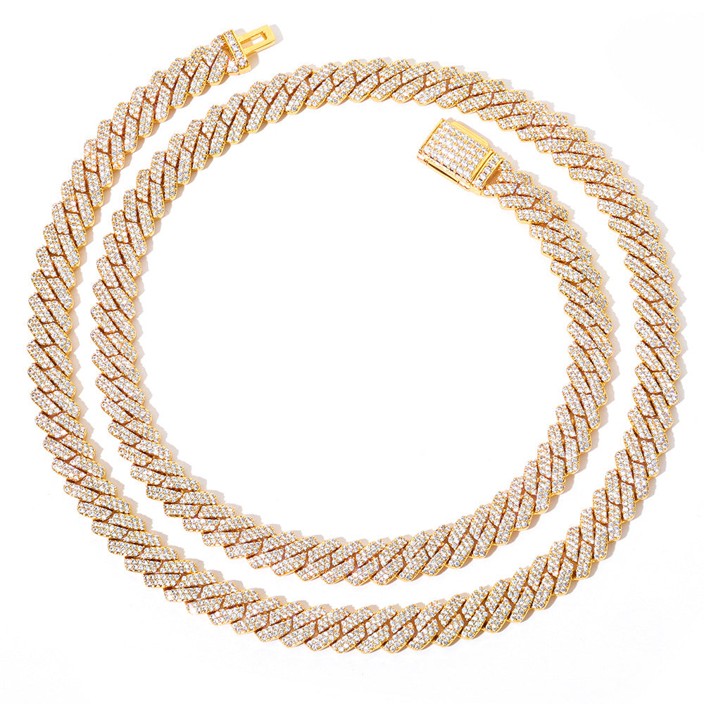 Luxe Pavé Cuban Link Necklace