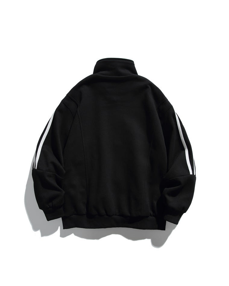 The Marcellus Relaxed Zip Cardigan Jacket