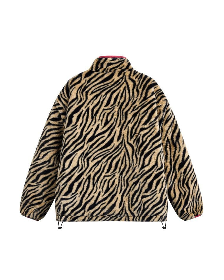 The Ember Weave Plush Crew Jacket