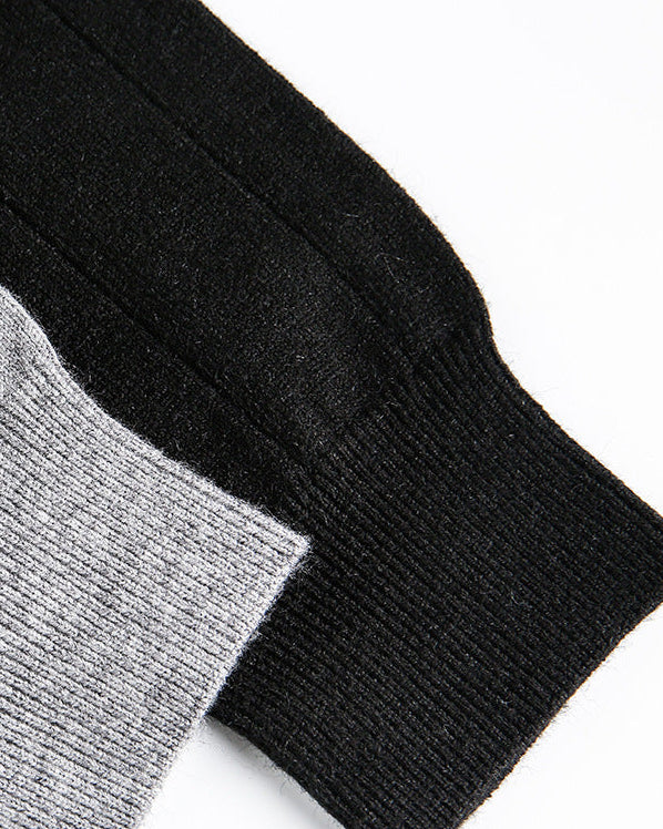 The Precision High-End Retro Polo Sweater