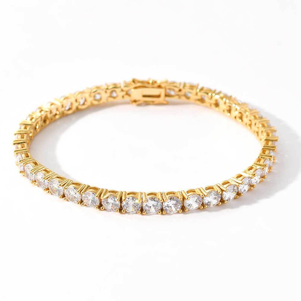 Luxe Pavé Tennis Bracelet