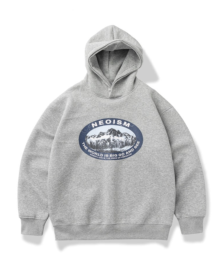 The Norvale Campus Hoodie Vintage Hooded Sweater