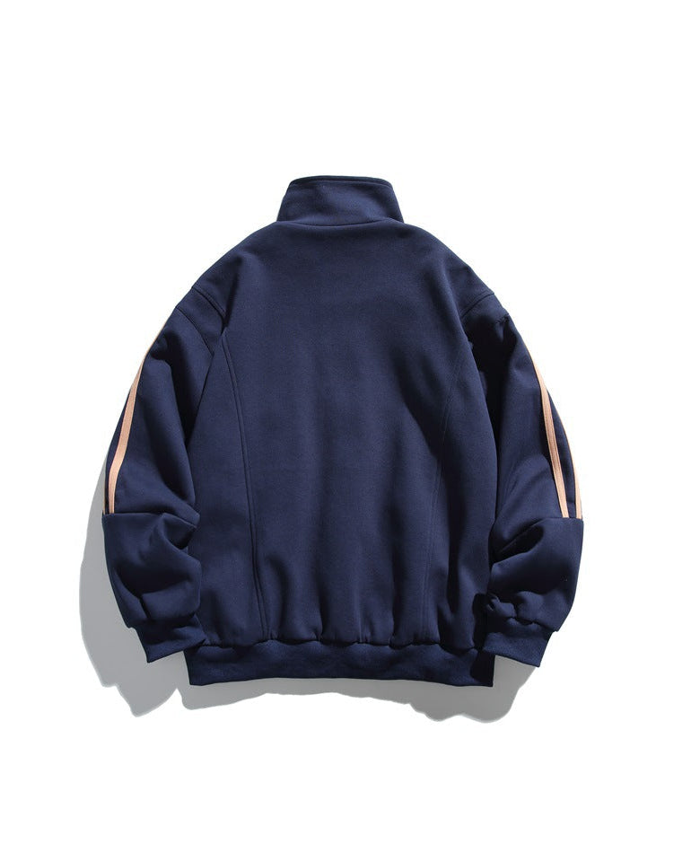 The Marcellus Relaxed Zip Cardigan Jacket