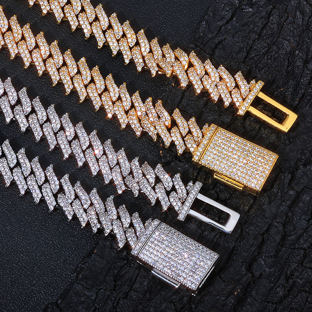 Imperial Pavé Chevron Link Bracelet