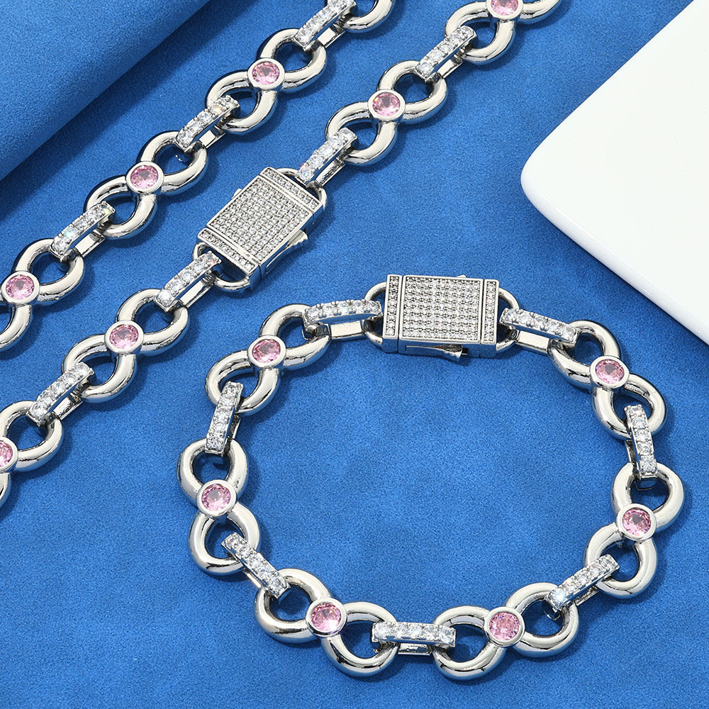 Signature Gemstone Link Bracelet