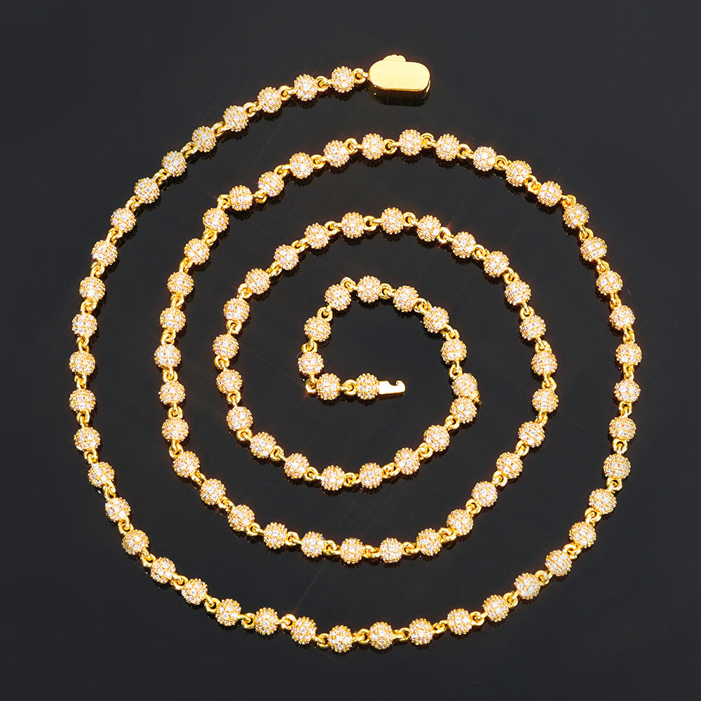 Icon Pavé Tennis Chain Necklace