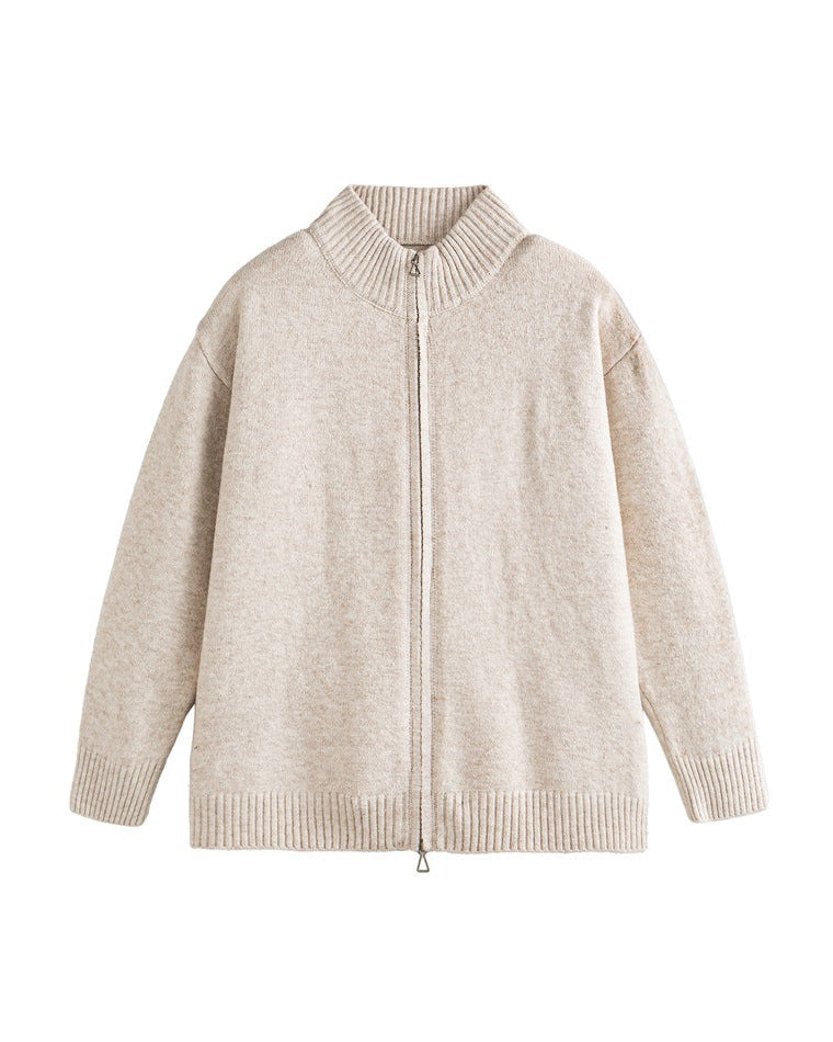 The Riverset Vintage Zipper Cardigan