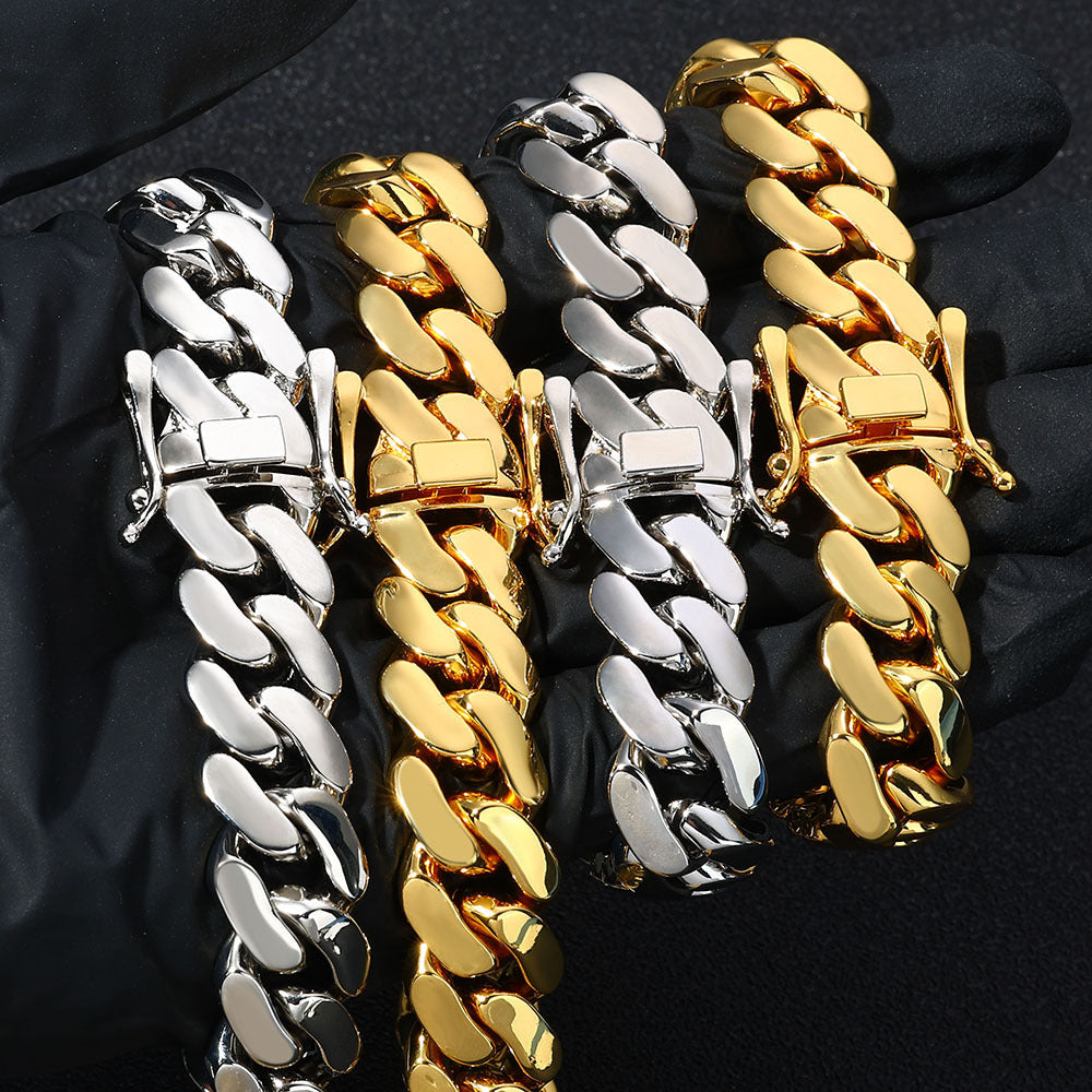 Imperial Gold Cuban Link Bracelet