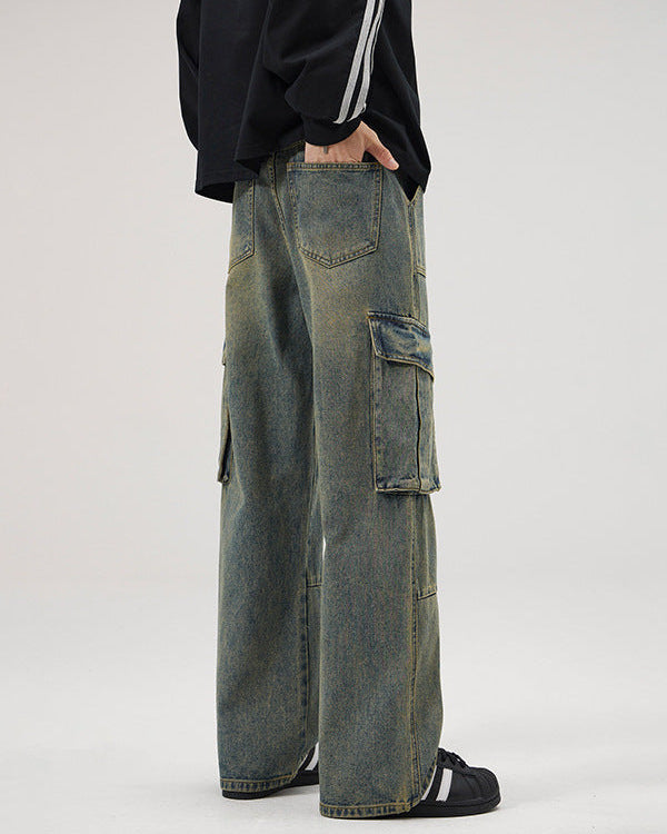 The Vintage Wash Cargo Jeans