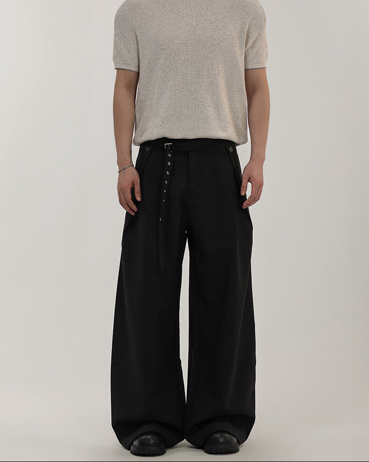 Modern Fit Wool Trousers