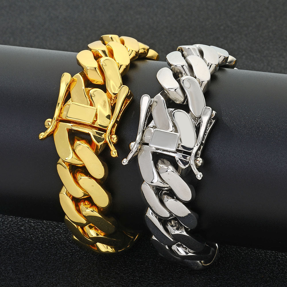Imperial Gold Cuban Link Bracelet