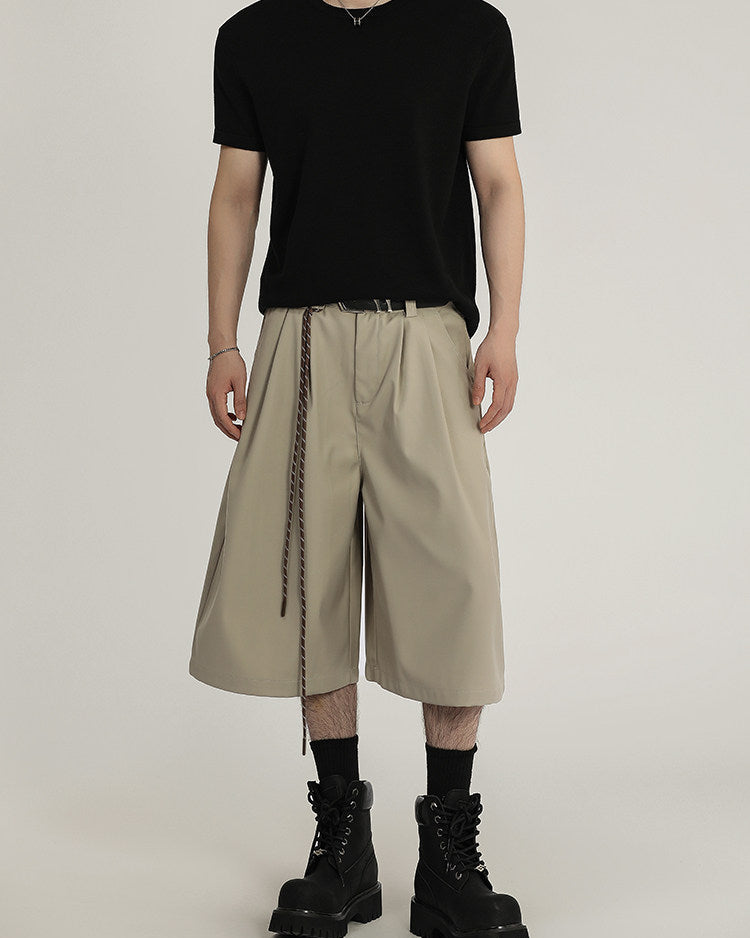 Straight-leg Cropped Pants
