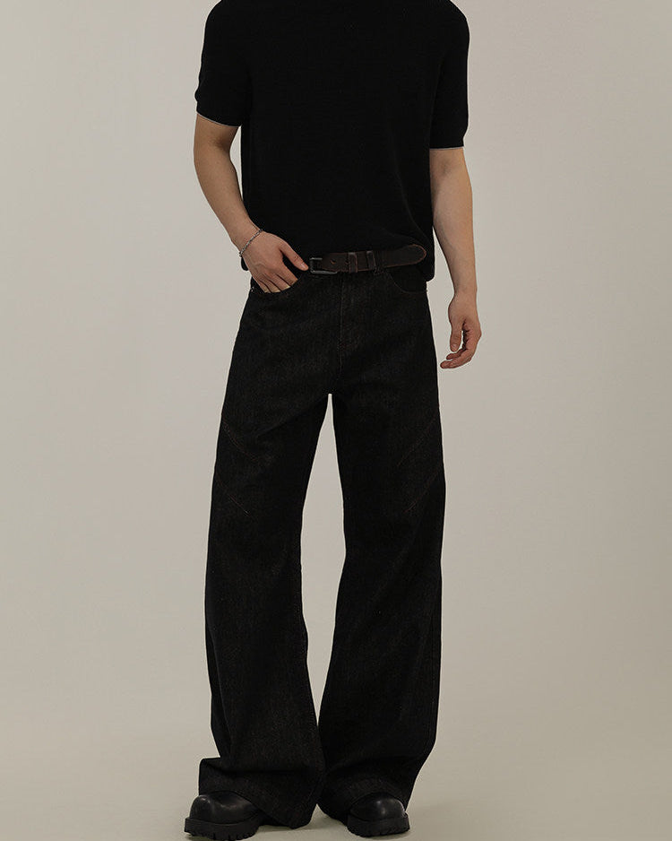 Contemporary Dark Denim Jeans