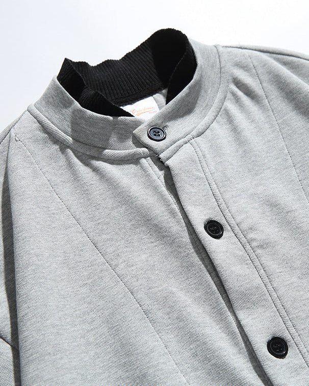 The Ashen Loose Fit Stand-Up Cardigan