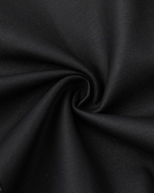 The Slater Gray Spliced Leather Jacket