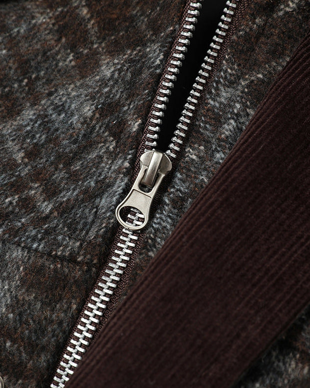 The Barnline Plaid Wool Jacket