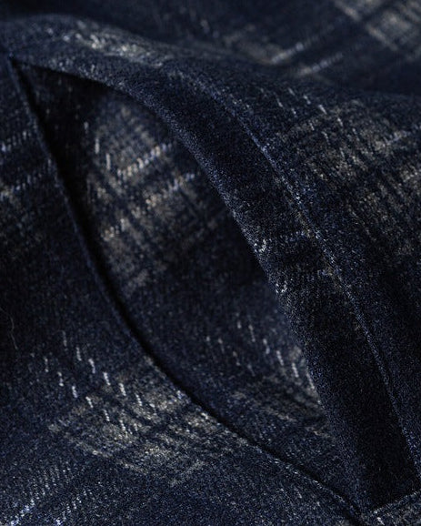 The Harborstone Loose Plaid Woolen Jacket