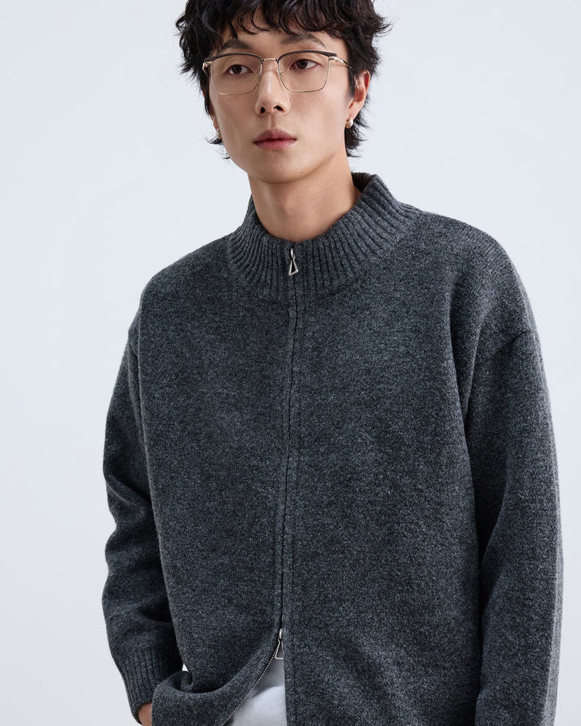 The Riverset Vintage Zipper Cardigan