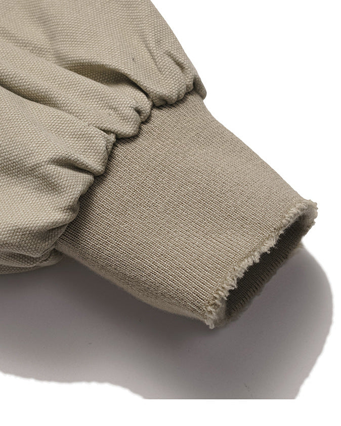 The Lancaster Canvas Washed Vintage Stand-Collar Jacket