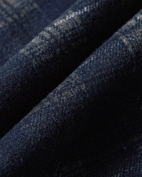 The Harborstone Loose Plaid Woolen Jacket