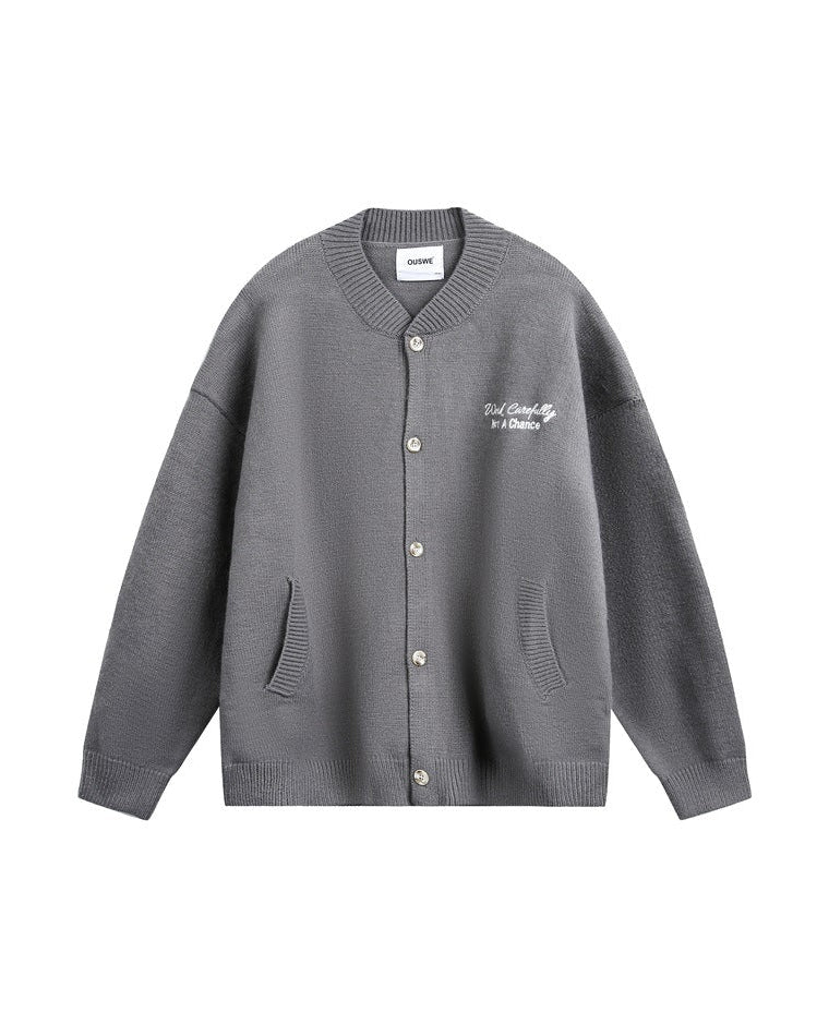 The Rowan Embroidered Knit Cardigan