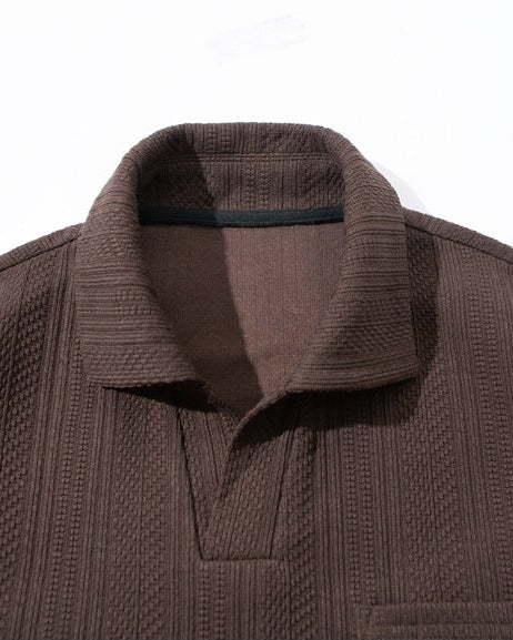 The Grayson Preppy Polo Sweaeter