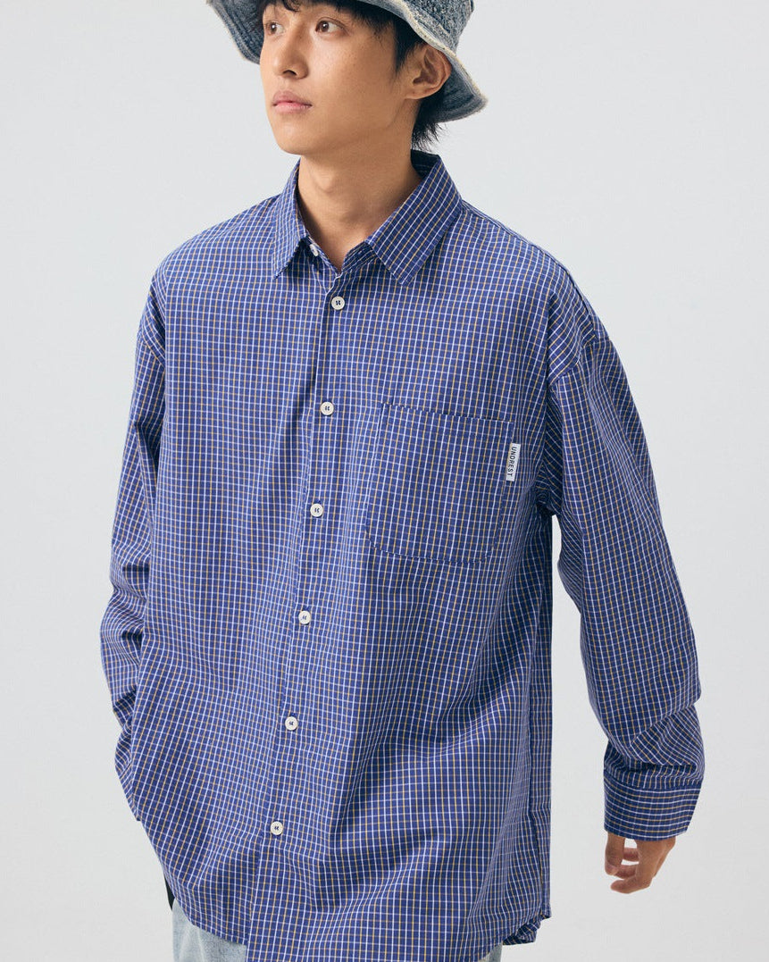 The Leland Striped Plaid Polo Shirt