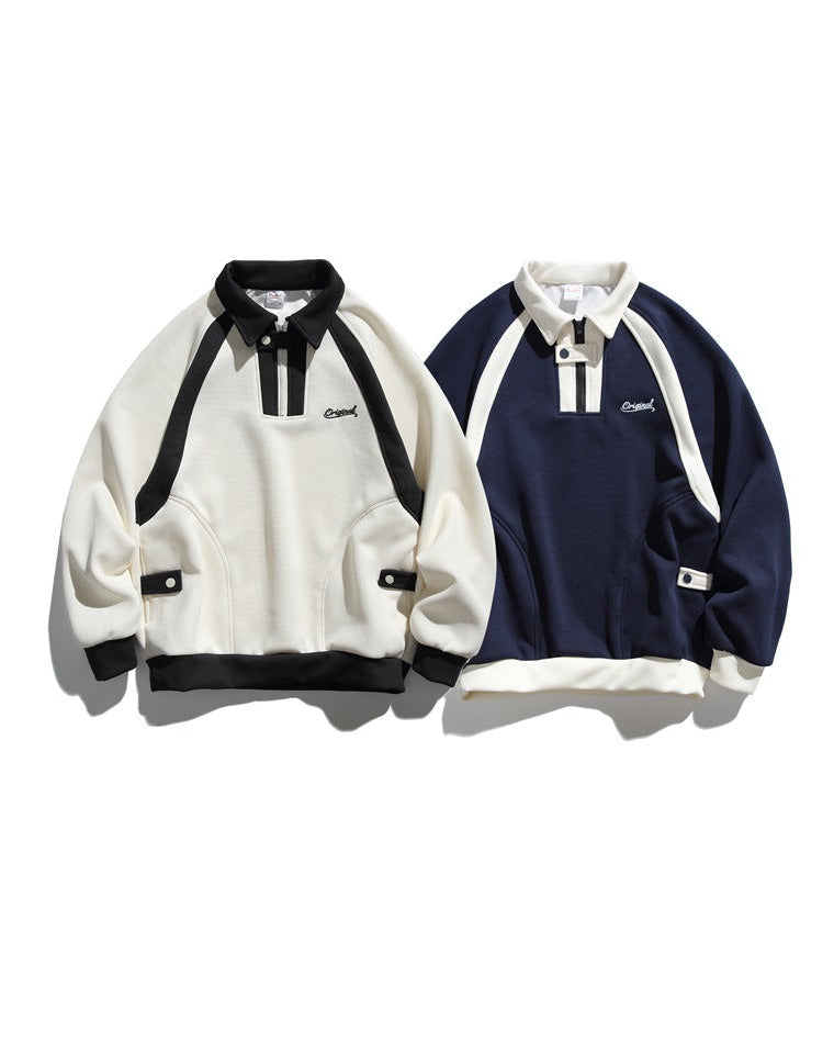 The Luxe Preppy Style Sweatshirt