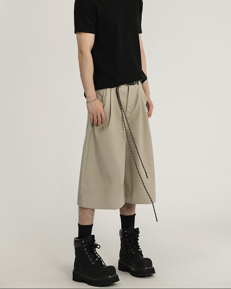 Straight-leg Cropped Pants