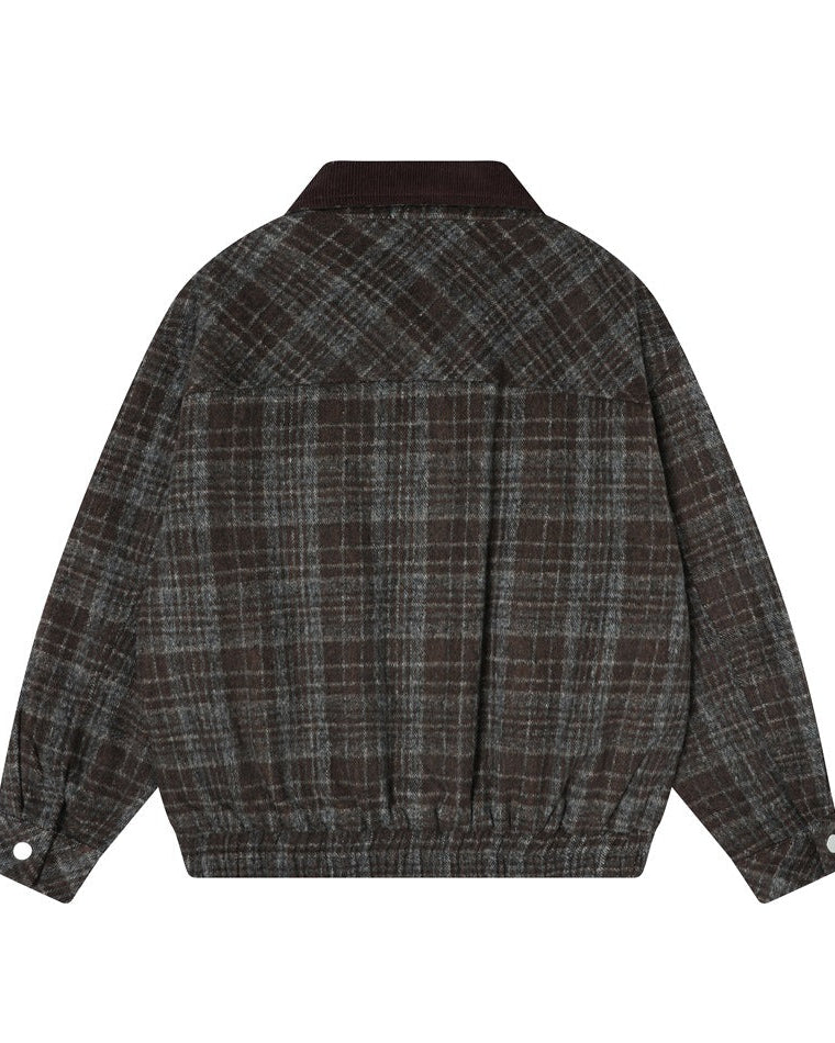 The Barnline Plaid Wool Jacket
