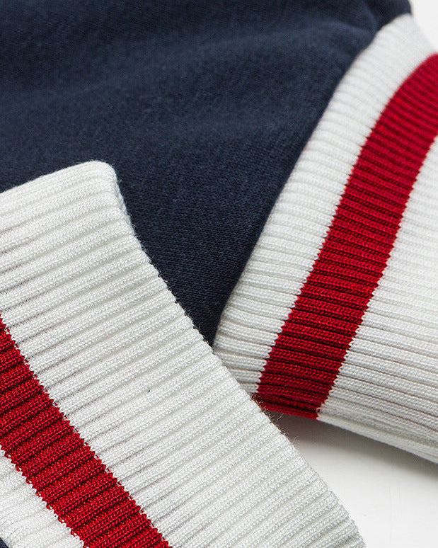 The Crimson Varsity Baseball Jacket