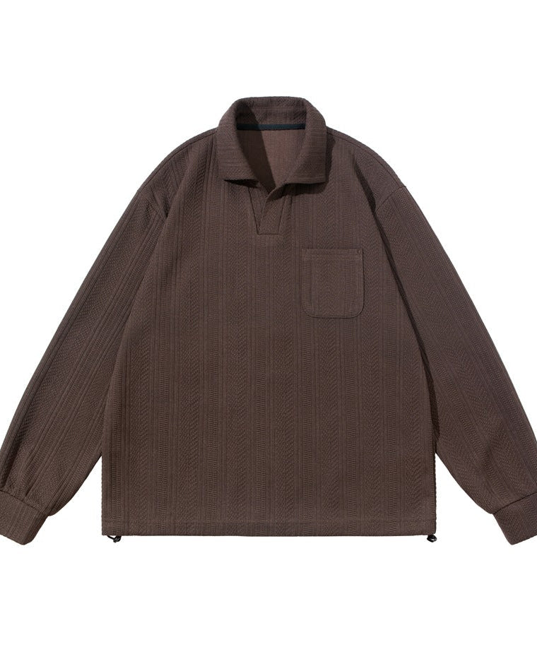 The Grayson Preppy Polo Sweaeter