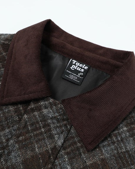 The Barnline Plaid Wool Jacket