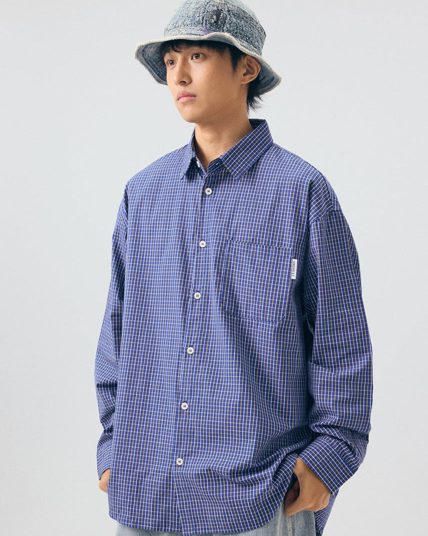 The Leland Striped Plaid Polo Shirt