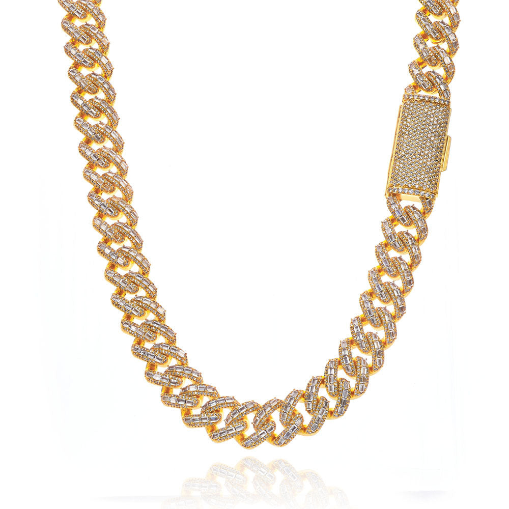 18mm Arctic Iced Cuban Chain