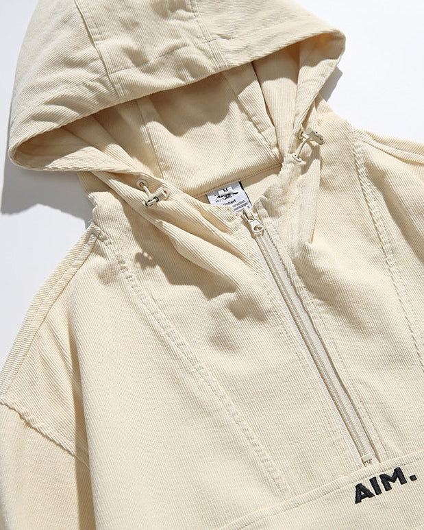 The Lonepine Cotton Pullover Corduroy Sweatshirt