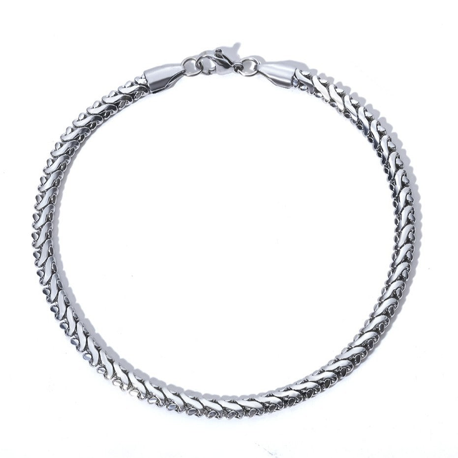 Steel Rope Chain Bracelet