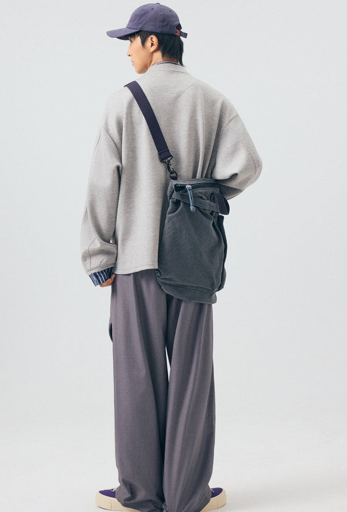 The Lowland Straight Drape Trousers