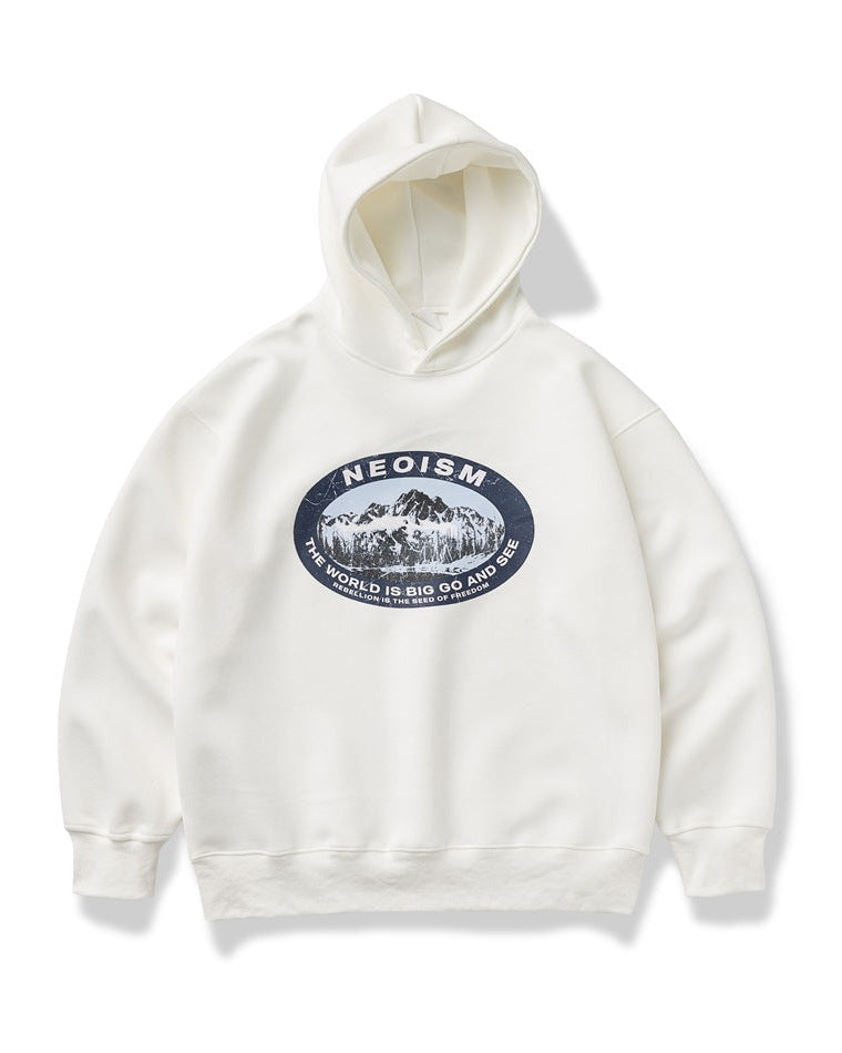The Norvale Campus Hoodie Vintage Hooded Sweater