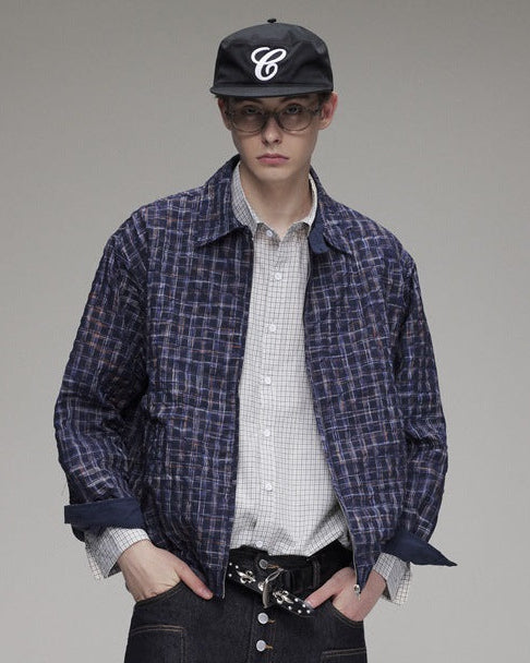 The Beacon Loose Plaid Jacket