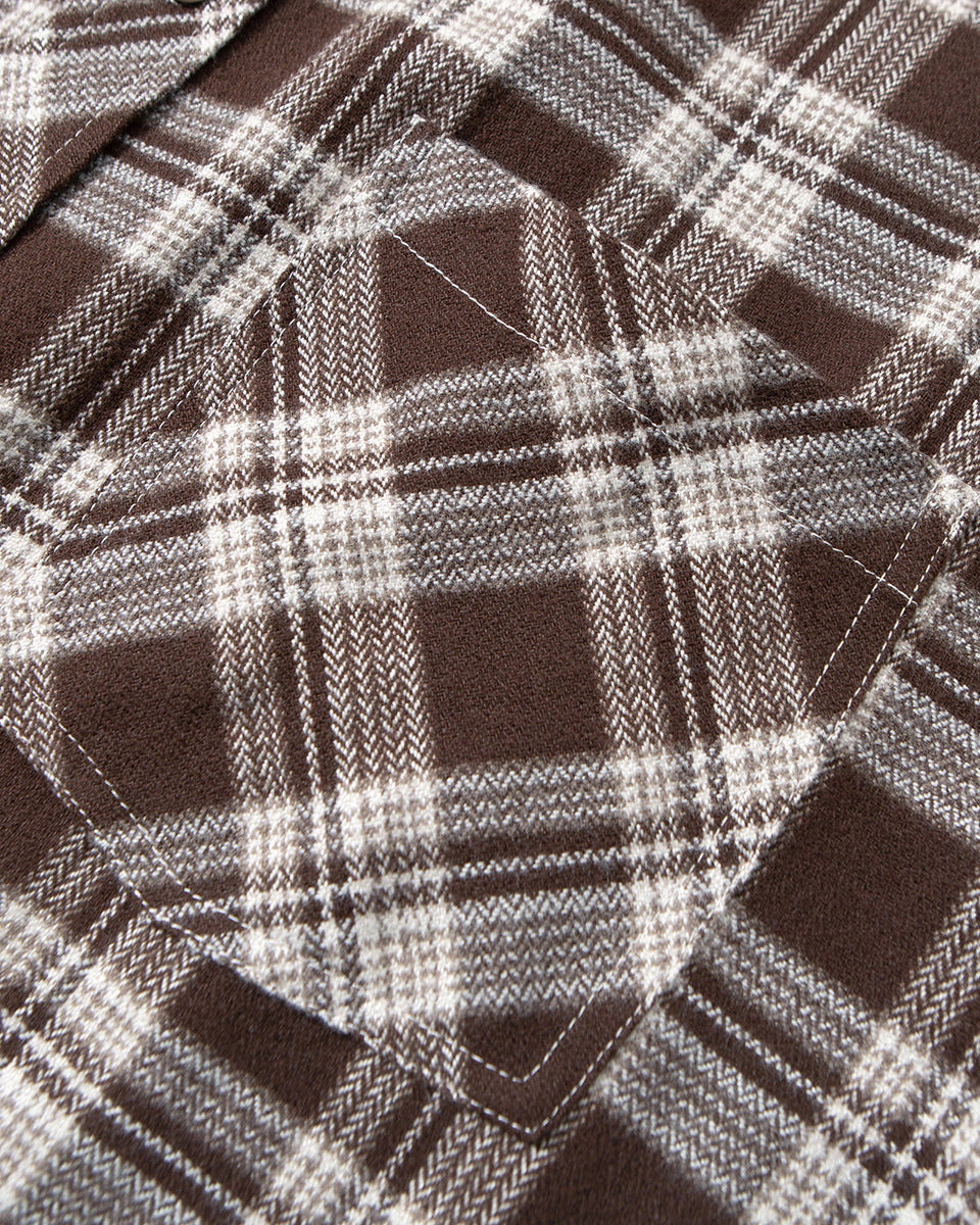 The Baywood Long Sleeve Loose Plaid Shirt