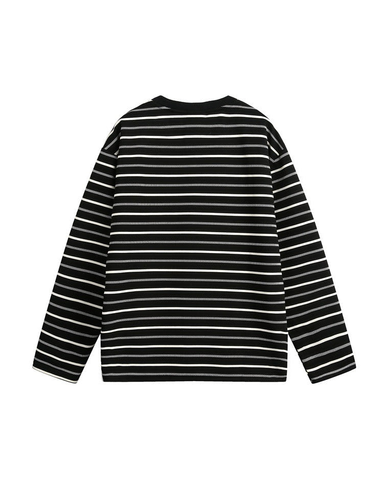 The Strata Line Crew Pullover Sweater