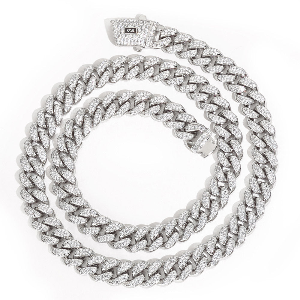 Royal Iced Cuban Link Necklace