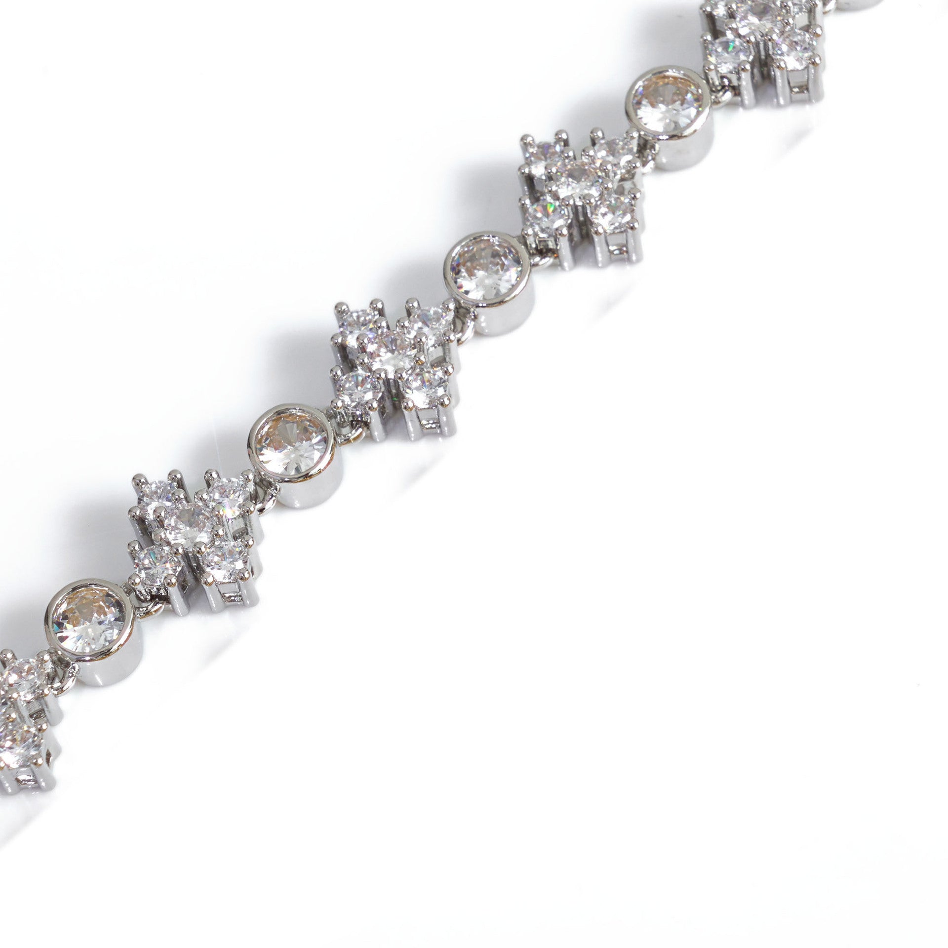 Celestial Cross Diamond Bracelet