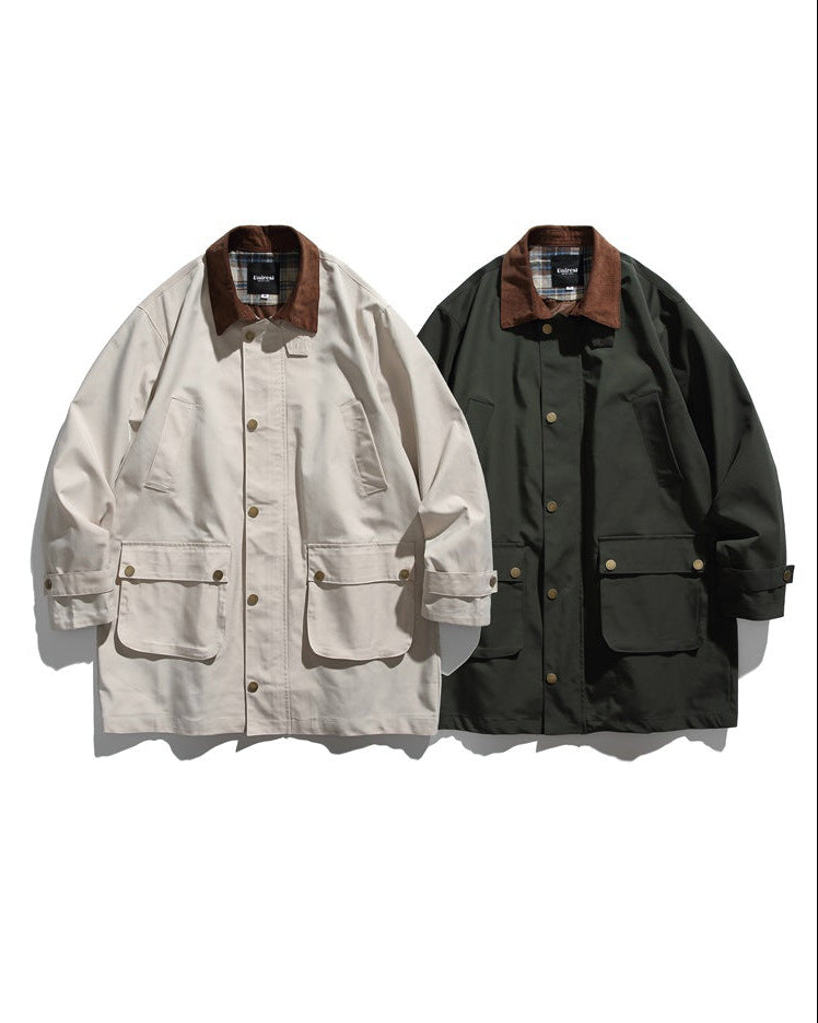 The Alderway Midi Trench Coat