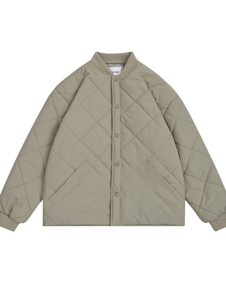 The Bastien Diamond Plaid Cotton Jacket