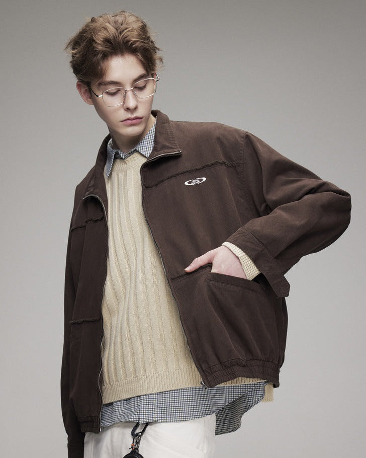 The Wrightfield Retro Raw Edge Jacket