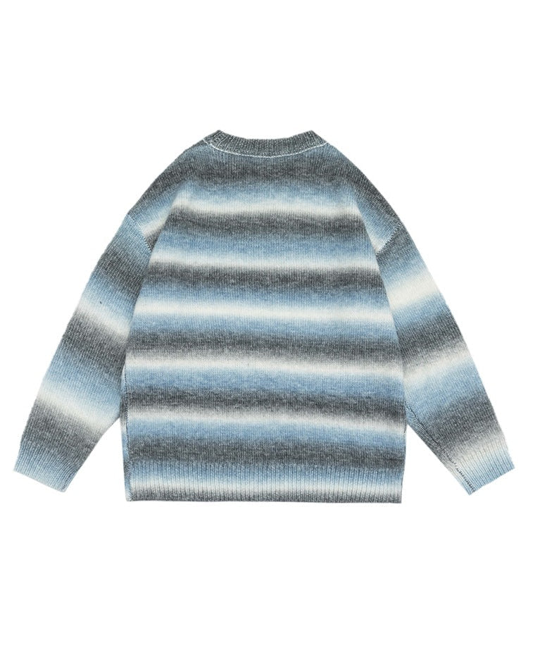 The Archival Striped Draped Sweater
