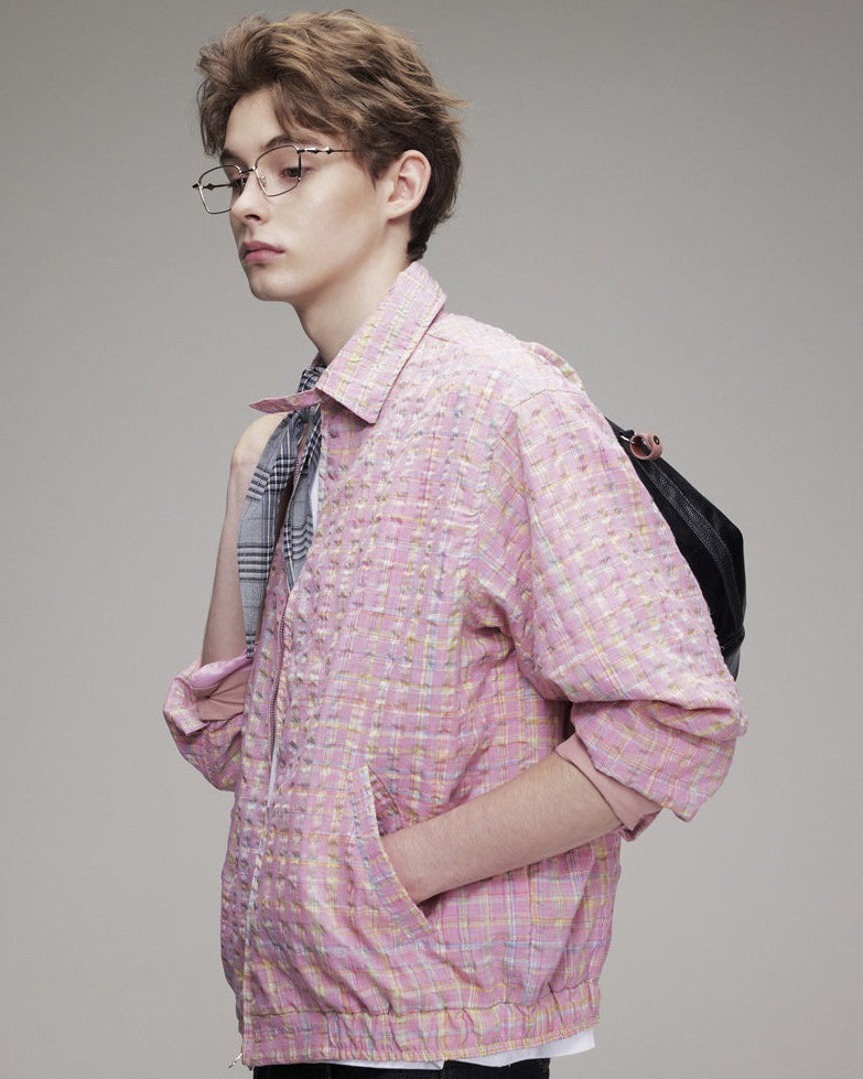 The Beacon Loose Plaid Jacket