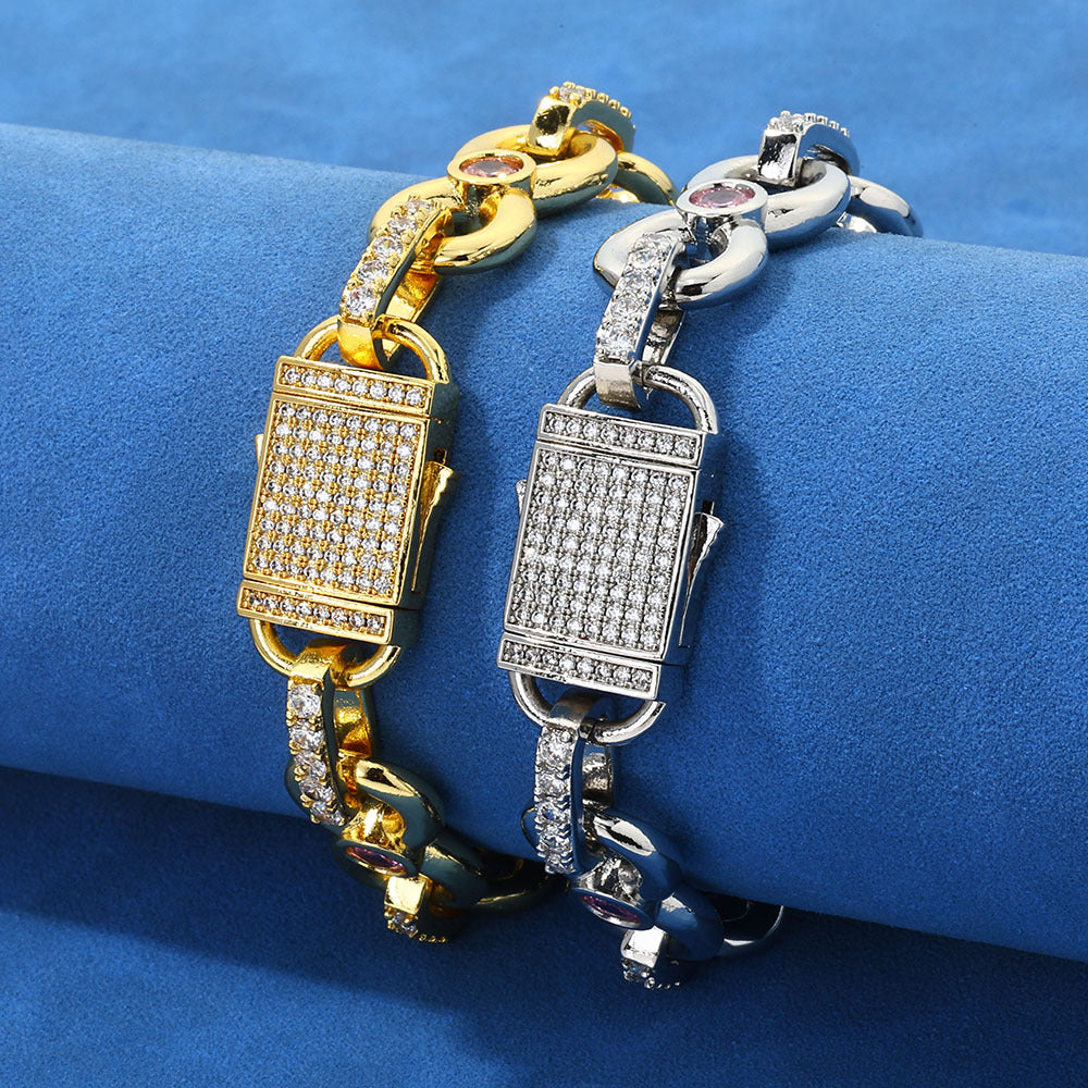 Signature Gemstone Link Bracelet